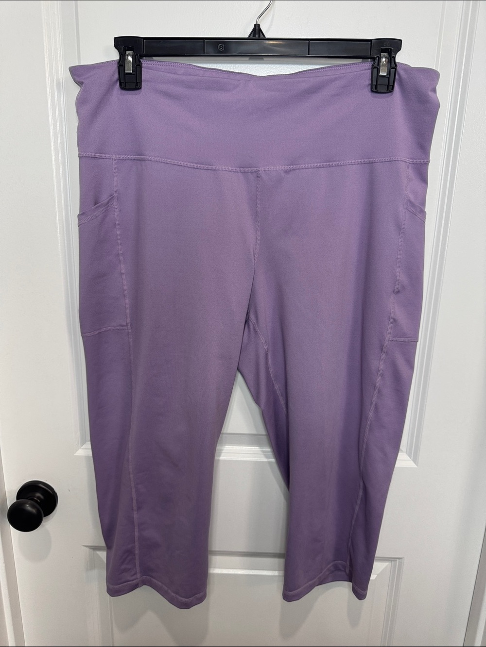 Ideology Lilac Capri Leggings with Side Pockets
